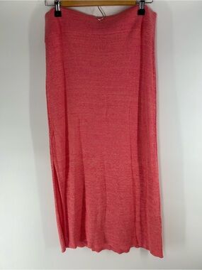 Free People Coral Knit Maxi Skirt